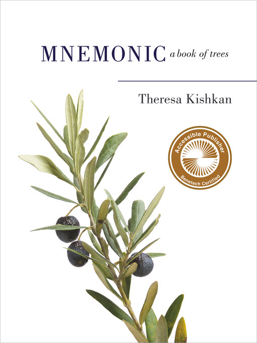 Title details for Mnemonic by Theresa Kishkan - Available